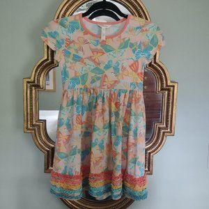 Matilda Jane Chasing Butterflies Dress Girl Size 8